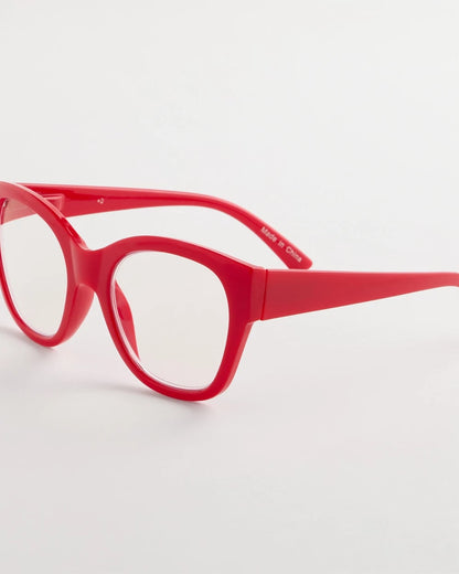 Chico's Exclusive | Large Red Cateye Readers