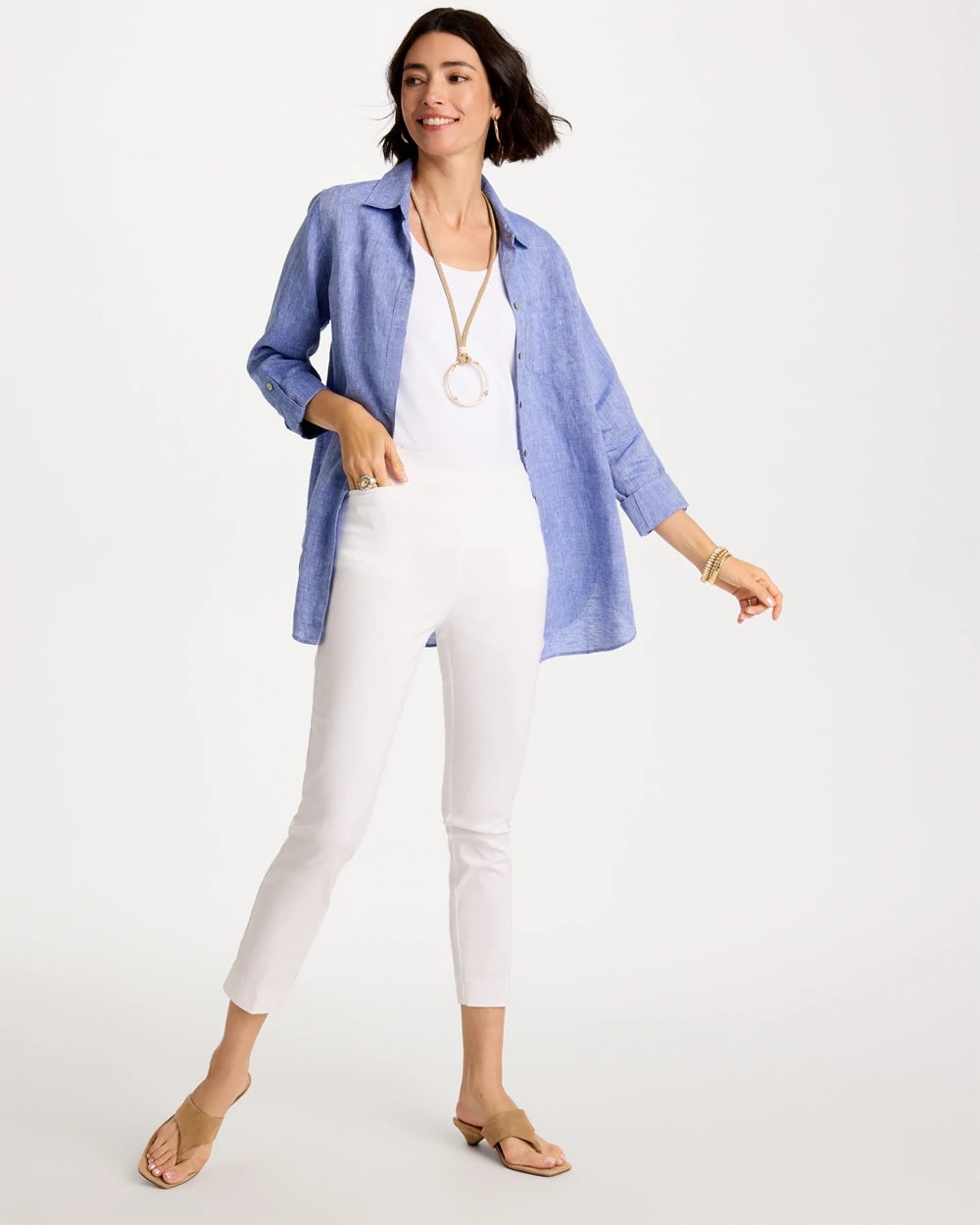 Chico's Best Seller | Brigitte™ Slim Pull-On Ankle Pants