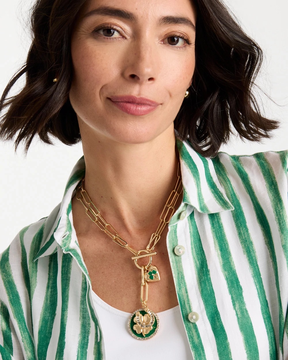 Chico's Trending | Lucky Charm Twice As Nice Necklace