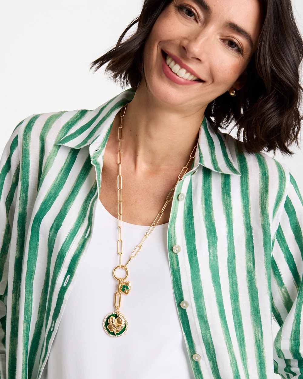 Chico's Trending | Lucky Charm Twice As Nice Necklace