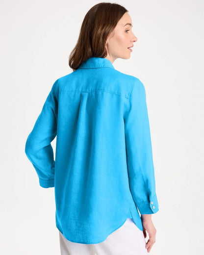 Chico's Discount | No Iron™ Linen Shirt