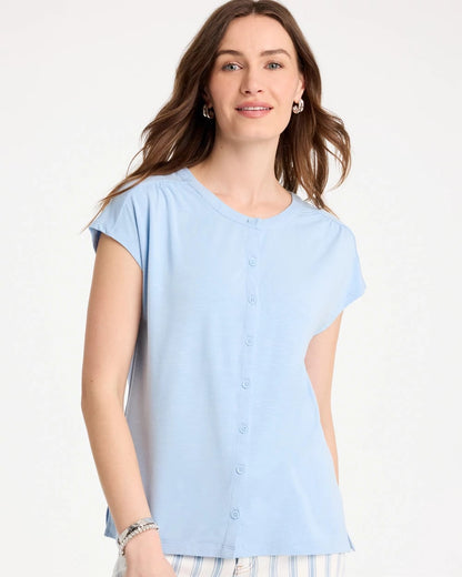 Chico's New | Refined Button Tee
