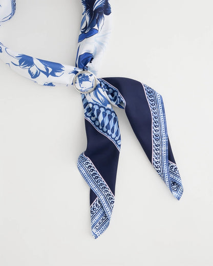 Chico's Popular | Silvertone Scarf Ring