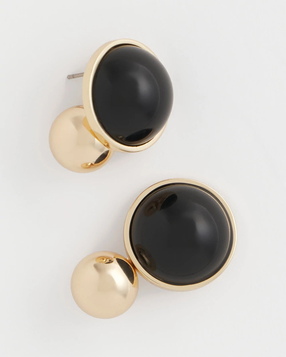 Chico's Recommended | Black Sphere Drop Earrings