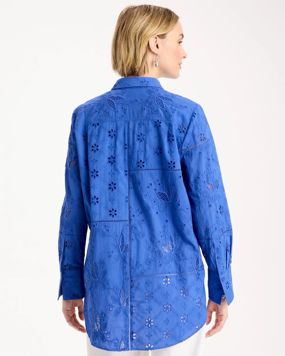 Chico's Smart Buy | Embroidered Trapunto-Trim Tunic