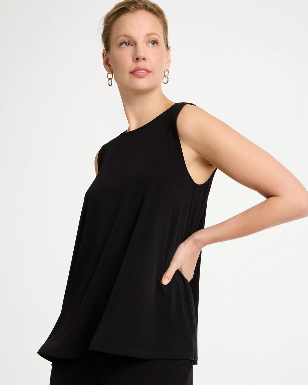 Chico's Discount | Travelers™ Knit Swing Tank