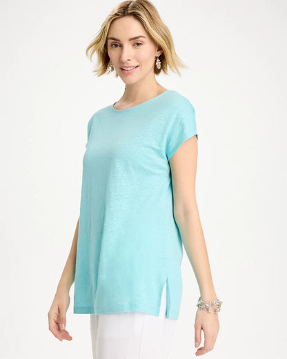 Chico's New | Linen Dolman Tee
