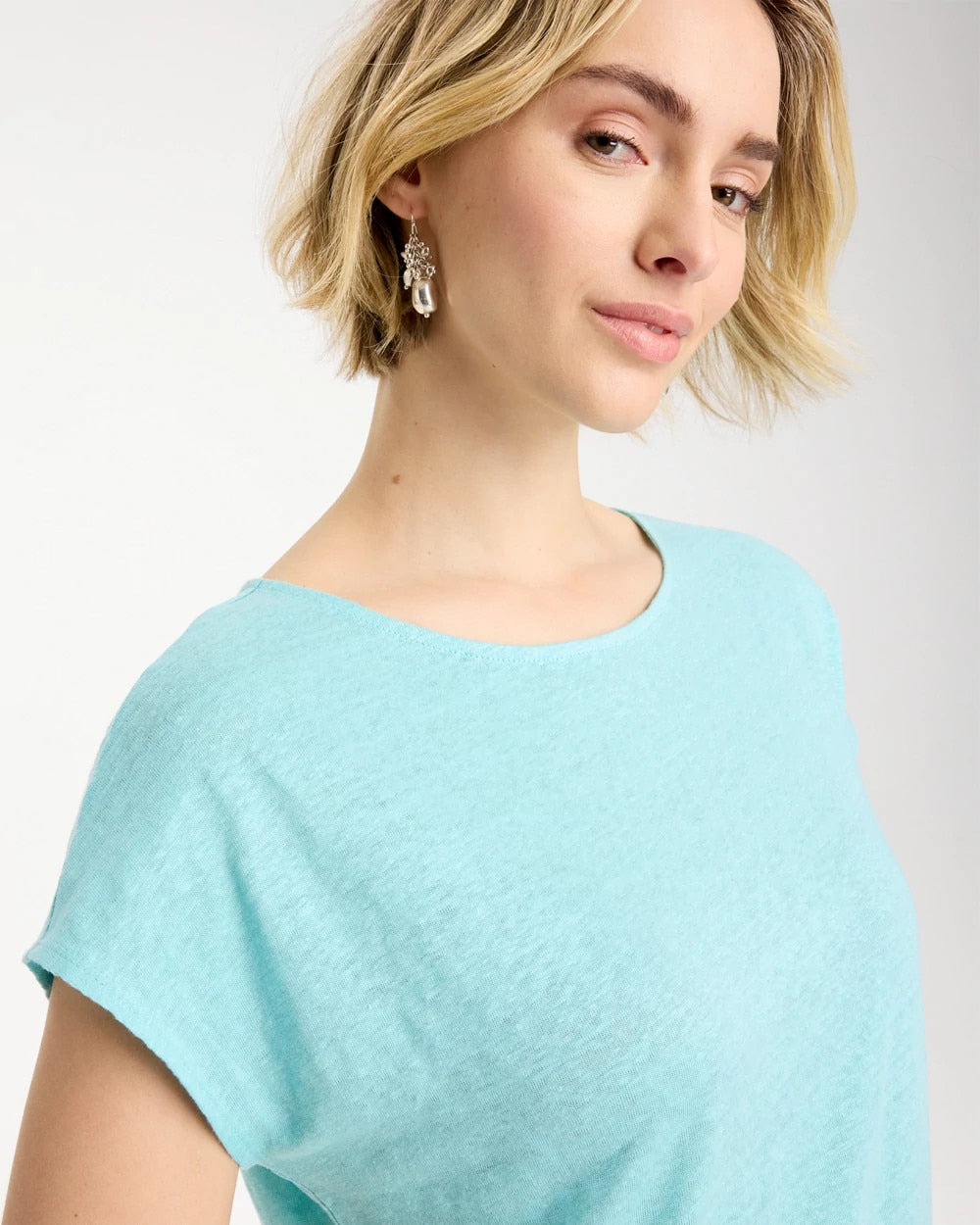 Chico's New | Linen Dolman Tee