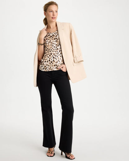 Chico's Latest | Animal Print Jersey Satin Tank Top