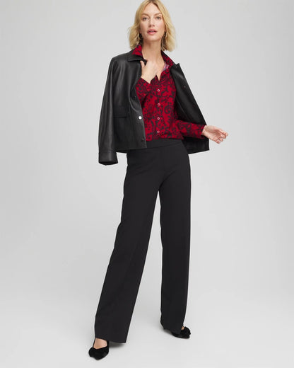 Chico's Special Offer | No Iron™ Vinstra Scrolls Shirt