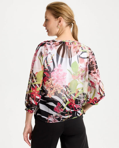 Chico's Customer Favorite | Georgette Lightweight Printed Blouse