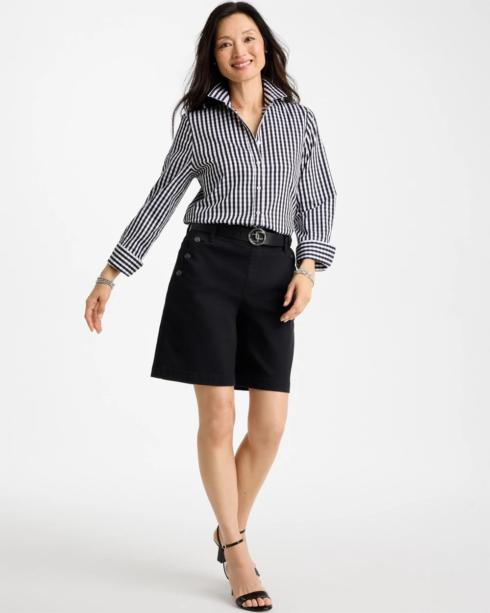 Chico's Featured | No Iron™ Stretch Gingham Shirt