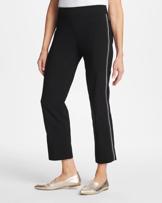 Chico's Great Value | Brigitte™ Piped Straight Cropped Pants