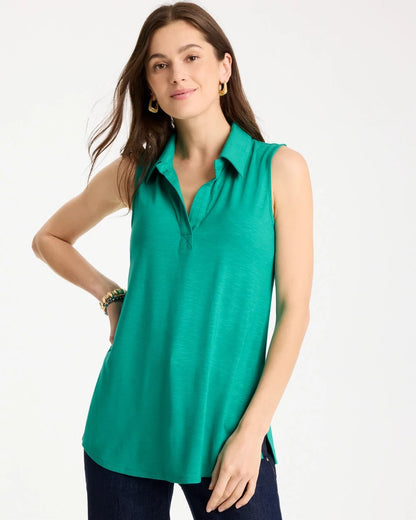 Chico's New | Collared Tunic Tank
