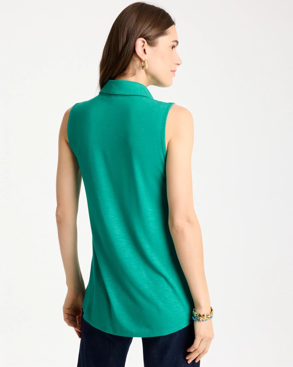Chico's New | Collared Tunic Tank