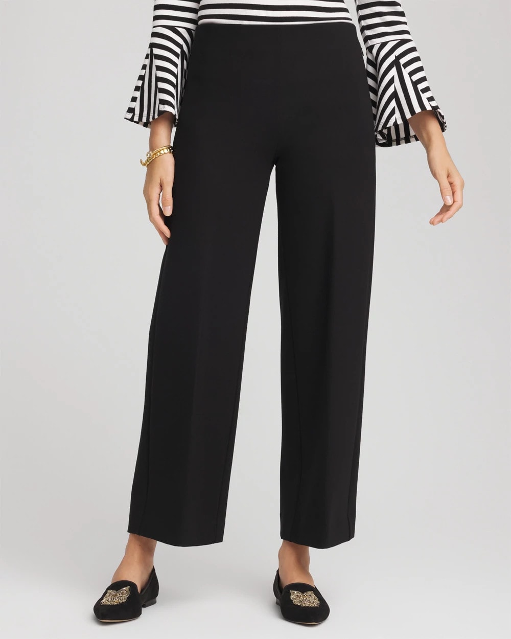 Chico's Latest | Juliet Slim Wide-Leg Cropped Pants