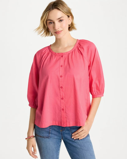 Chico's Trusted | Cotton Voile Blouse