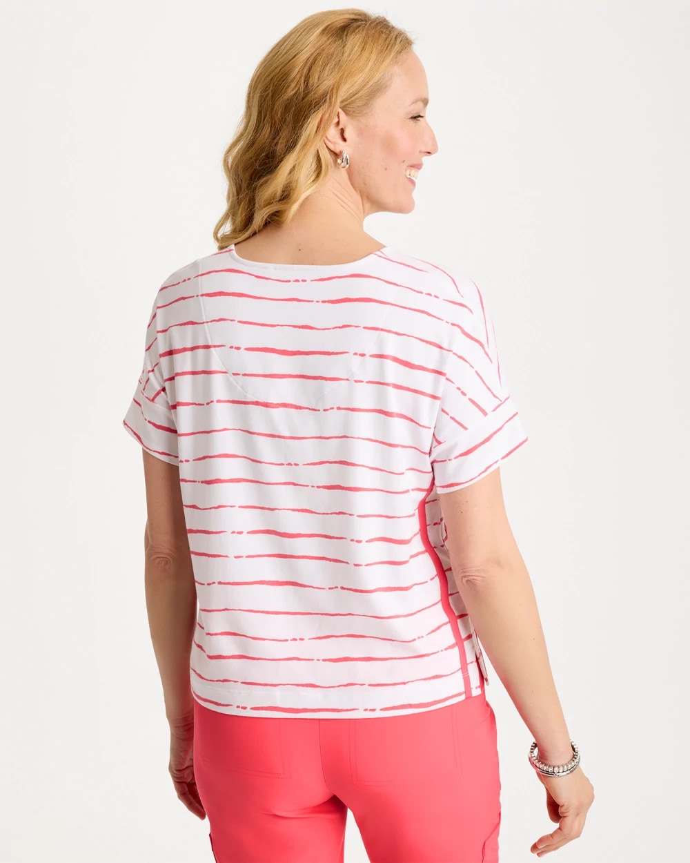 Chico's Trending | Zenergy® UPF Striped Dolman Tee