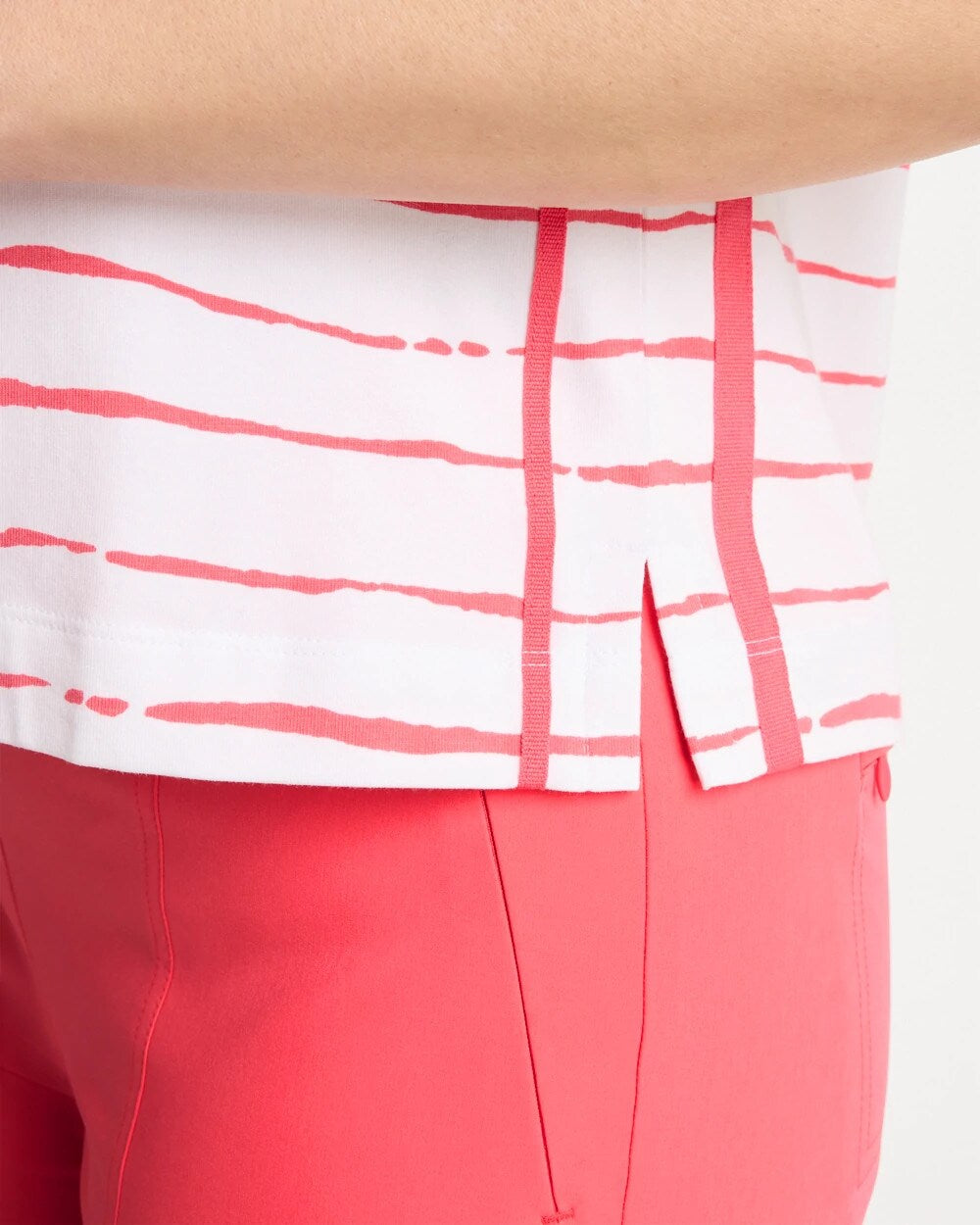 Chico's Trending | Zenergy® UPF Striped Dolman Tee