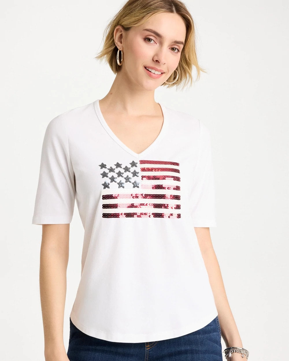 Chico's Special Offer | Americana Tee