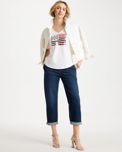 Chico's Special Offer | Americana Tee