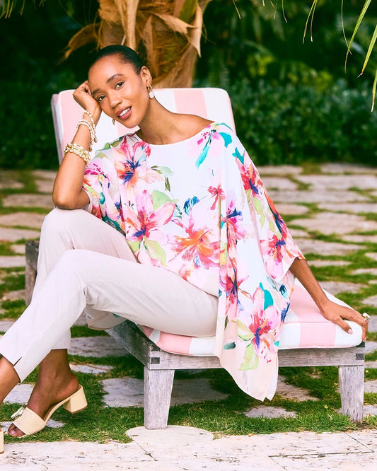 Chico's New | Croix Collage Classic Poncho