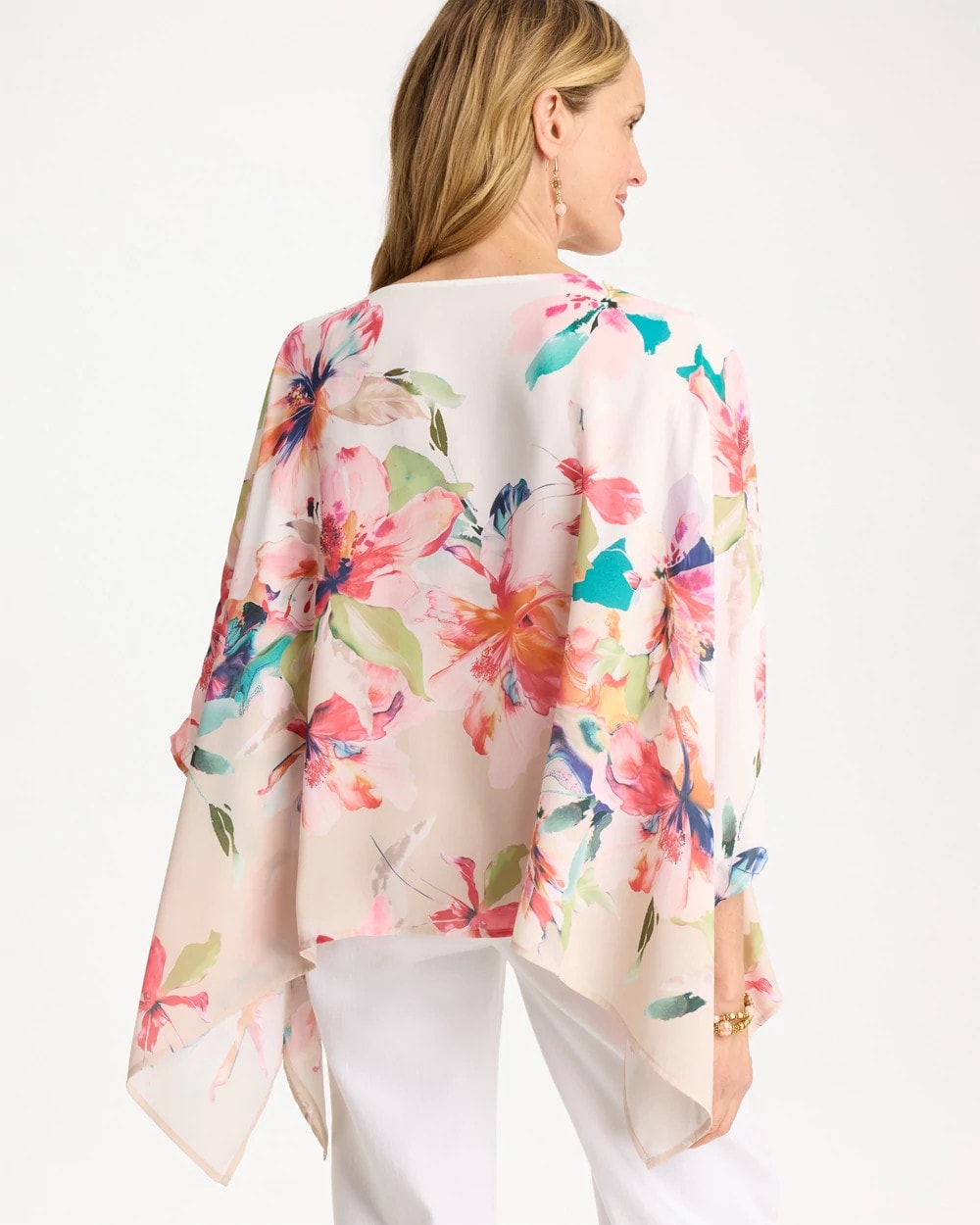 Chico's New | Croix Collage Classic Poncho