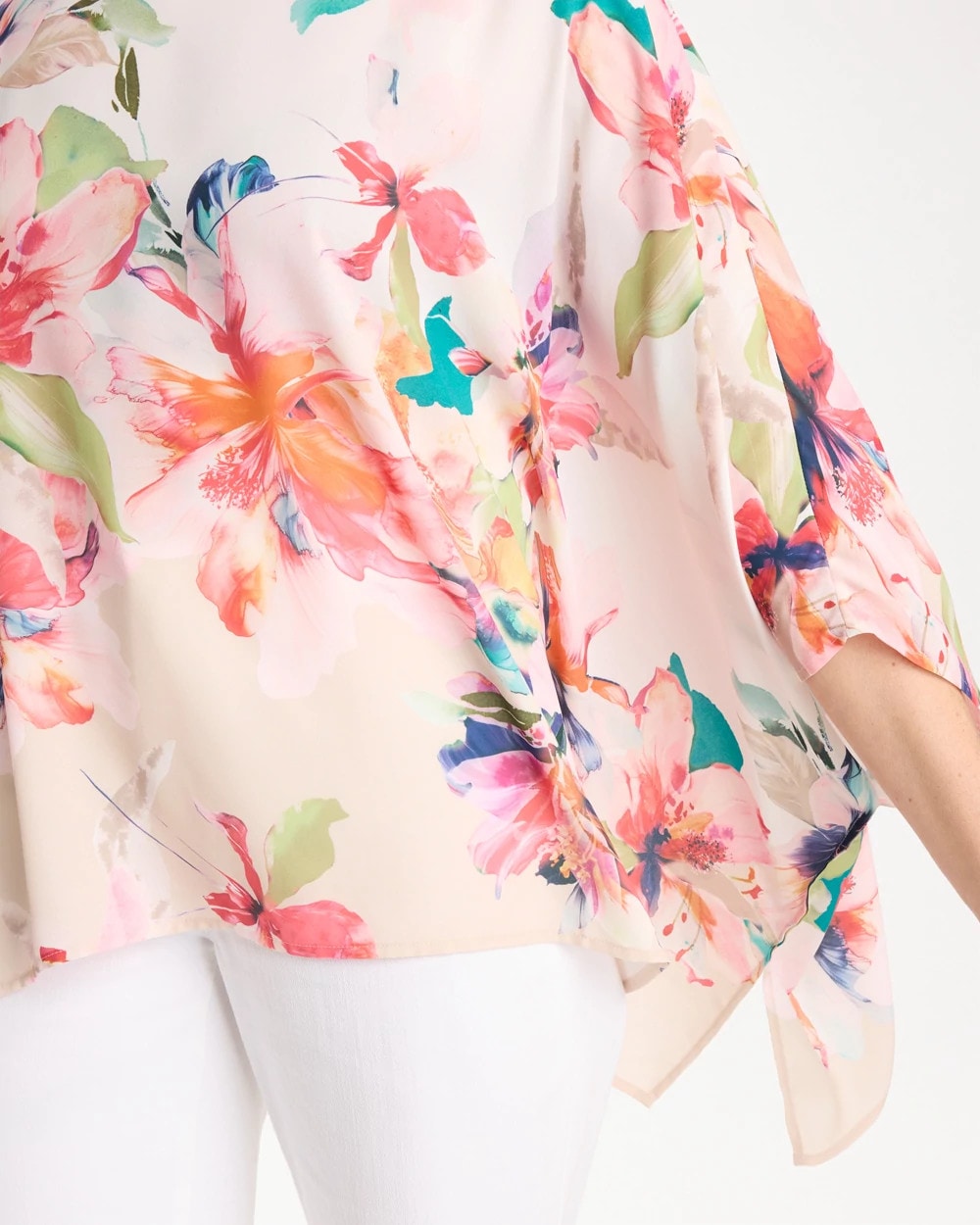 Chico's New | Croix Collage Classic Poncho