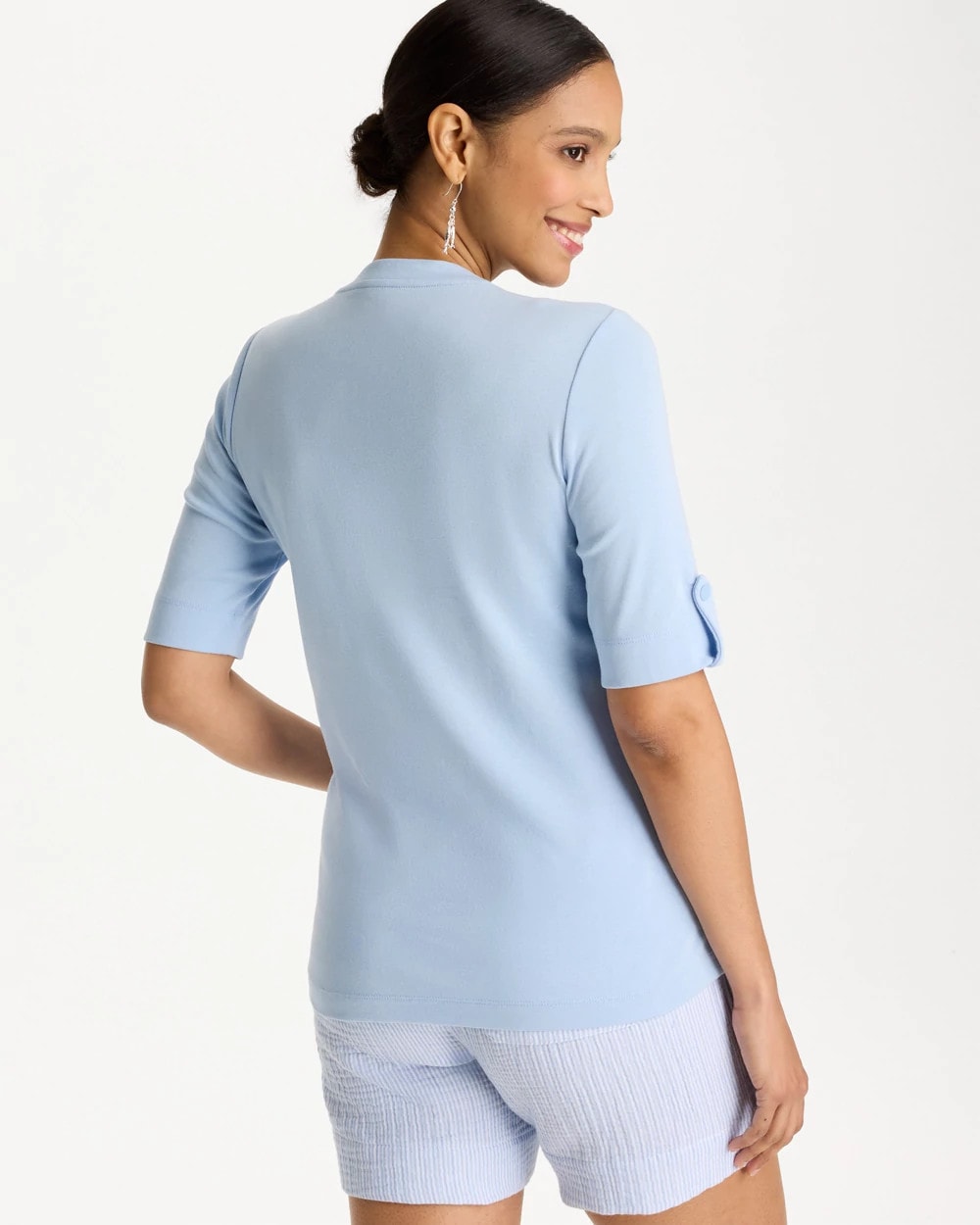 Chico's Recommended | Pima V-Neck Tee