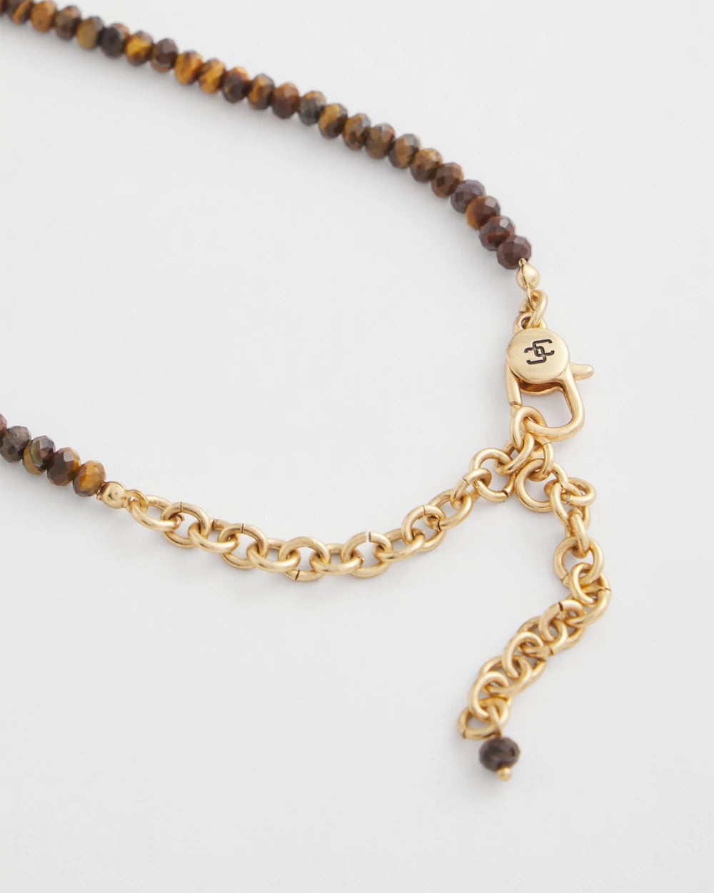 Chico's Trending | Genuine Tiger's Eye Stone Necklace
