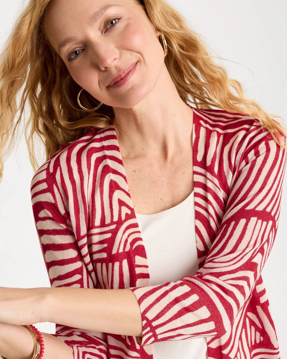 Chico's Quality | Geo Summer Romance Cardigan