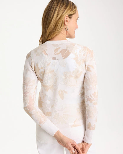 Chico's Great Value | Burnout Button-Front Cardigan