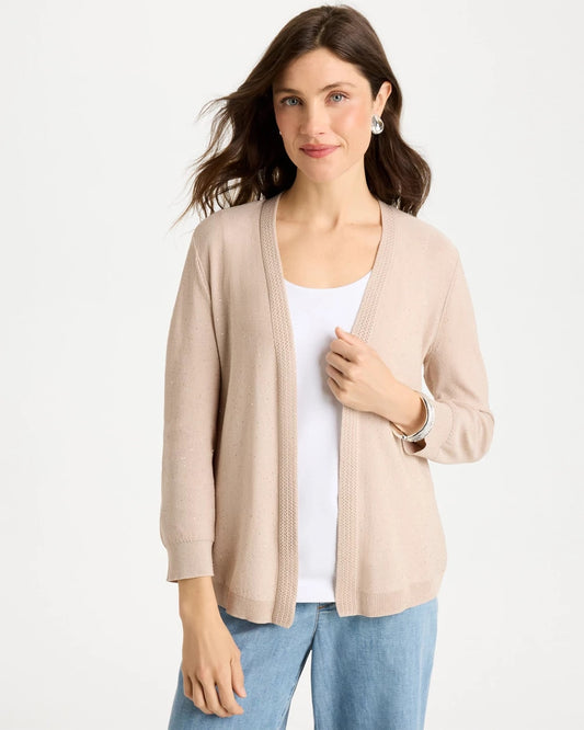 Chico's Quality | Sequined Summer Romance Cardigan