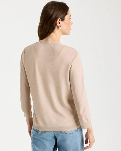 Chico's Quality | Sequined Summer Romance Cardigan