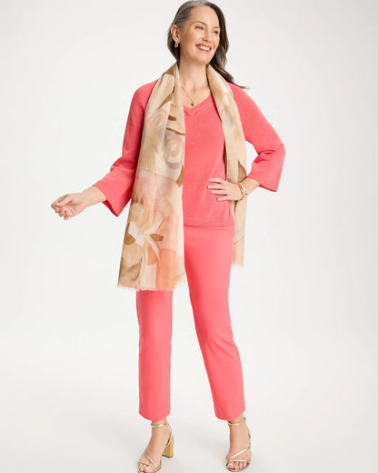 Chico's Quality | Cotton-Blend Pullover Sweater