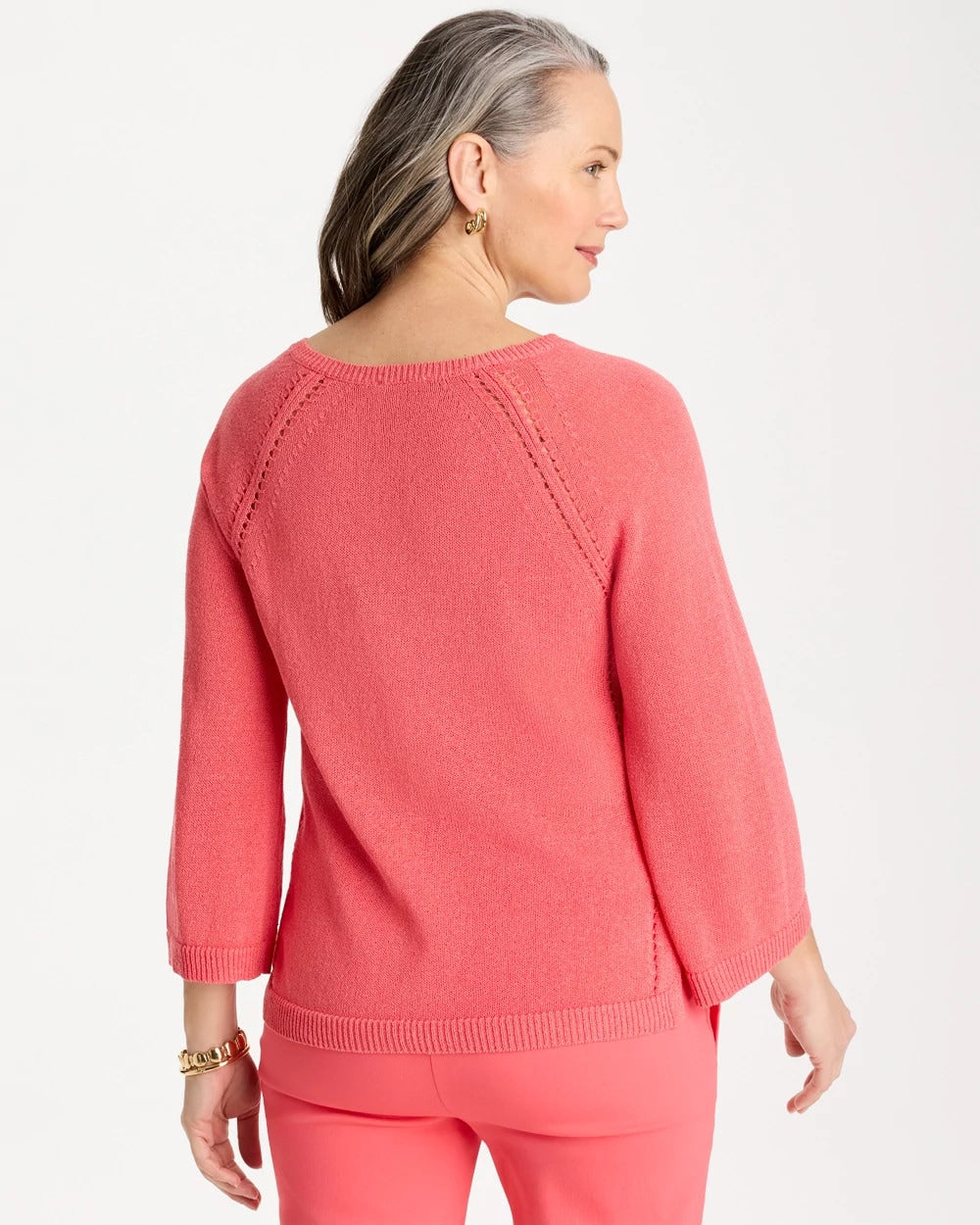 Chico's Quality | Cotton-Blend Pullover Sweater