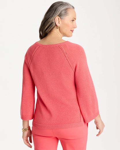 Chico's Quality | Cotton-Blend Pullover Sweater