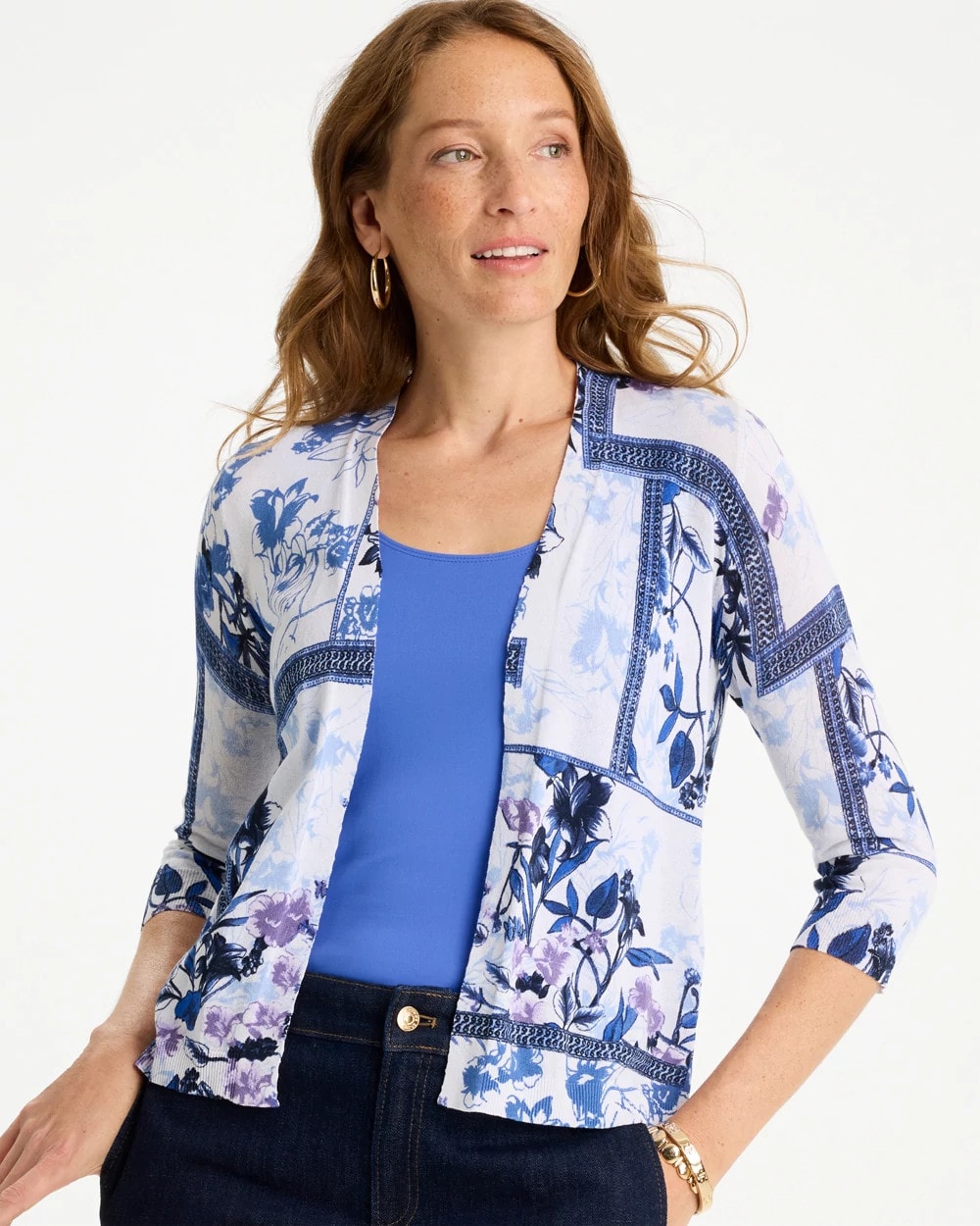 Chico's Customer Favorite | Summer Romance Botanical Cardigan