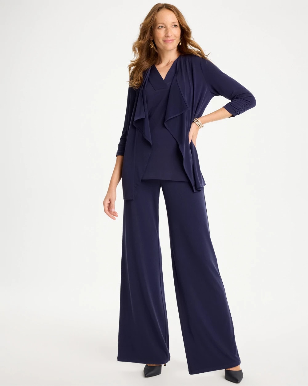 Chico's Customer Favorite | Travelers™ Knit Fly Away Cardigan