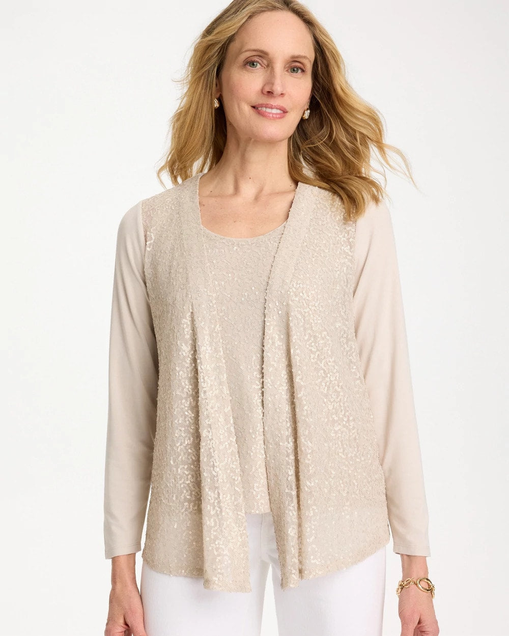 Chico's Trusted | Knit Sequin Cardigan