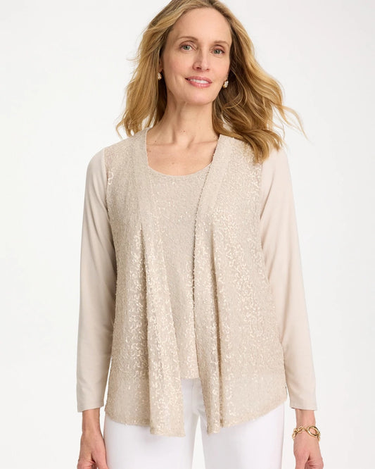 Chico's Trusted | Knit Sequin Cardigan