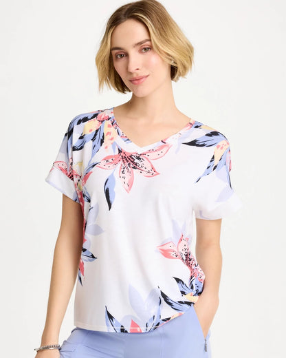 Chico's Hot Sale | Zenergy® Lily Drop Shoulder Tee