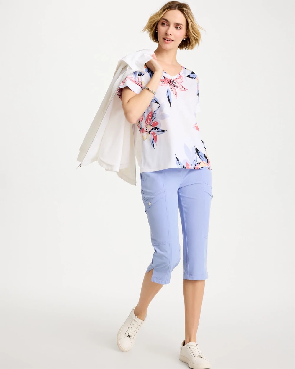 Chico's Hot Sale | Zenergy® Lily Drop Shoulder Tee