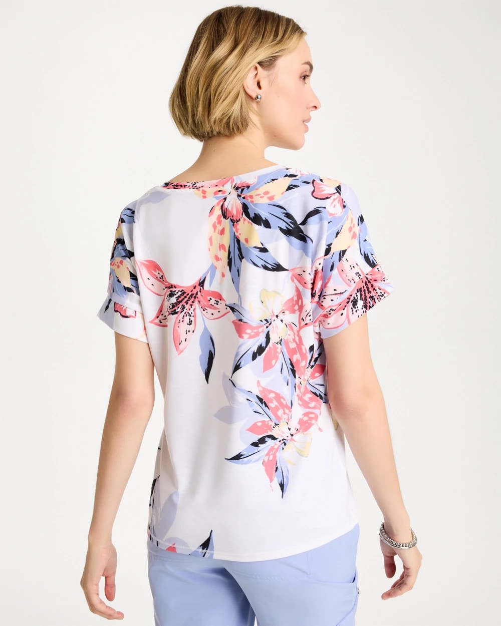 Chico's Hot Sale | Zenergy® Lily Drop Shoulder Tee