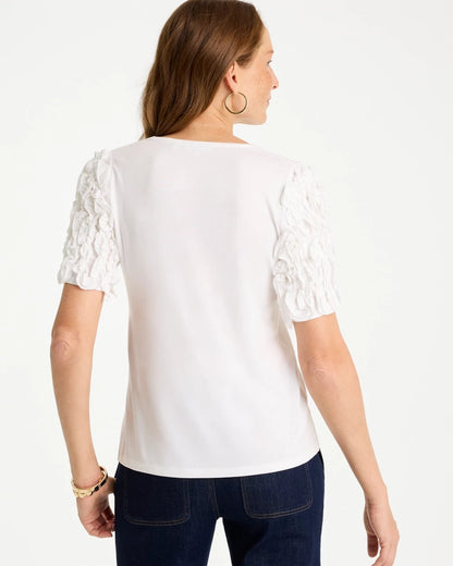 Chico's Sale | Knit 3D Sleeve Tee