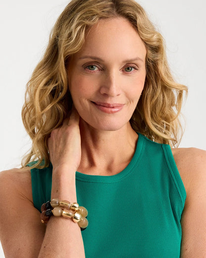 Chico's Hot Sale | High Neck Rib Tank