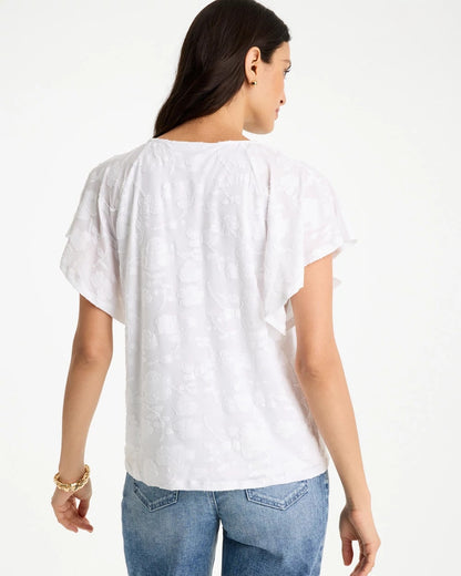 Chico's Classic | Burnout Floral Tee
