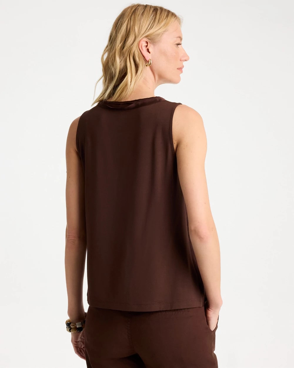 Chico's Signature | Jersey Satin Tank Top