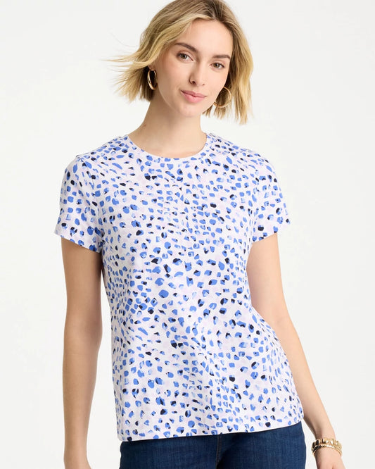 Chico's Featured | Murano Cotton Stretch Cap Sleeve Tee