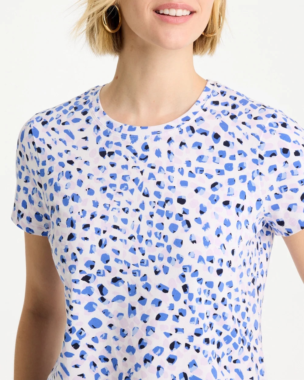Chico's Featured | Murano Cotton Stretch Cap Sleeve Tee